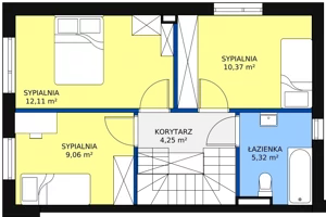 Dom 81,17 m², oferta nr 21B, Ogrody Przyjaciół 5, Warszawa, Białołęka, Szamocin, ul. Cieślewskich/Inna