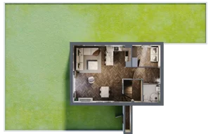 Dom 140,89 m², oferta nr 2B, Wille przy Lesie, Jazgarzewszczyzna, ul. Krzywa