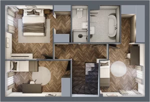 Dom 140,89 m², oferta nr 12B, Wille przy Lesie, Jazgarzewszczyzna, ul. Krzywa