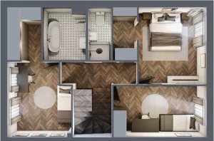 Dom 150,60 m², oferta nr 6A, Wille przy Lesie, Jazgarzewszczyzna, ul. Krzywa