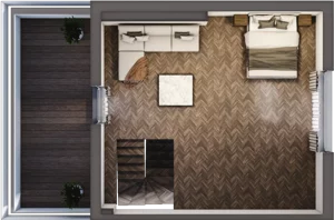 Dom 150,60 m², oferta nr 6A, Wille przy Lesie, Jazgarzewszczyzna, ul. Krzywa