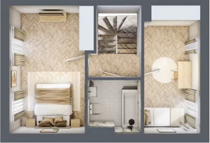 Dom 75,74 m², oferta nr 28A, Zielono Mi 2, Podolszyn, ul. Zielona