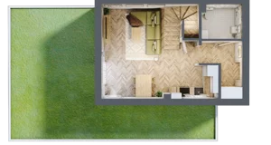 Dom 75,74 m², oferta nr 30A, Zielono Mi 2, Podolszyn, ul. Zielona