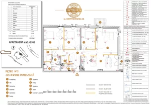 4 pokoje, mieszkanie 120,72 m², piętro 2, oferta nr B1.B2.P2.M16, Faktoria Młyn, Kraków, Bieńczyce, ul. Kocmyrzowska 3A