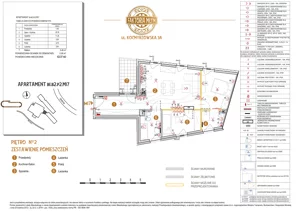 3 pokoje, mieszkanie 62,37 m², piętro 2, oferta nr B1.B2.P2.M17, Faktoria Młyn, Kraków, Bieńczyce, ul. Kocmyrzowska 3A