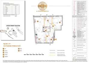 3 pokoje, mieszkanie 61,84 m², piętro 1, oferta nr B4.P1.M11, Faktoria Młyn, Kraków, Bieńczyce, ul. Kocmyrzowska 3A