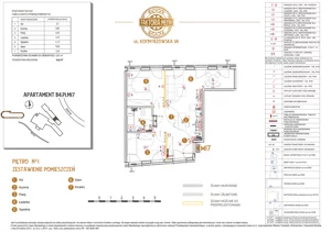 3 pokoje, mieszkanie 58,12 m², piętro 1, oferta nr B4.P1.M17, Faktoria Młyn, Kraków, Bieńczyce, ul. Kocmyrzowska 3A