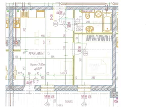2 pokoje, apartament inwestycyjny 41,91 m², parter, oferta nr 13, Perła Mórz, Sianożęty, ul. Lotnicza 1