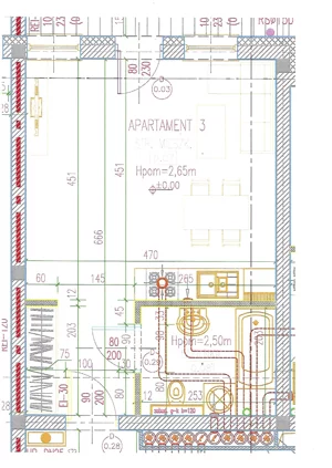 1 pokój, apartament inwestycyjny 30,66 m², parter, oferta nr 3, Perła Mórz, Sianożęty, ul. Lotnicza 1