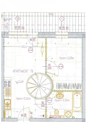 1 pokój, apartament inwestycyjny 49,10 m², piętro 4, oferta nr 78, Perła Mórz, Sianożęty, ul. Lotnicza 1