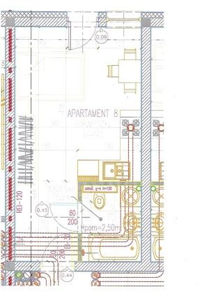 1 pokój, apartament inwestycyjny 23,63 m², parter, oferta nr 8, Perła Mórz, Sianożęty, ul. Lotnicza 1