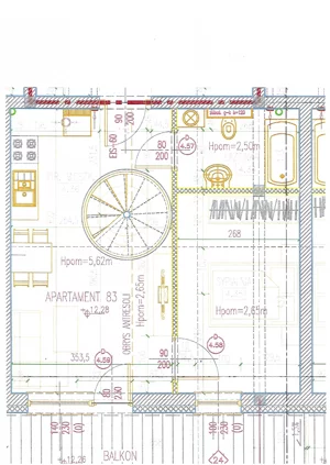 2 pokoje, apartament inwestycyjny 59,47 m², piętro 4, oferta nr 83, Perła Mórz, Sianożęty, ul. Lotnicza 1