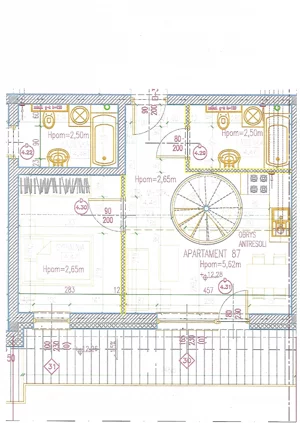 2 pokoje, apartament inwestycyjny 65,96 m², piętro 4, oferta nr 87, Perła Mórz, Sianożęty, ul. Lotnicza 1