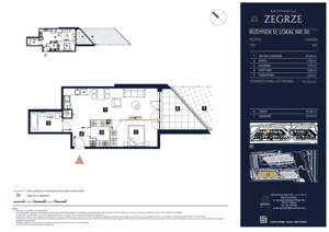 2 pokoje, apartament 52,05 m², parter, oferta nr D36, Rezydencja Zegrze III, Zegrze, ul. Groszkowskiego 22A