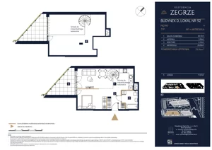 3 pokoje, apartament 79,96 m², piętro 4, oferta nr D92, Rezydencja Zegrze III, Zegrze, ul. Groszkowskiego 22A
