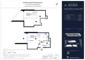 3 pokoje, apartament 79,44 m², piętro 4, oferta nr B57, Rezydencja Zegrze II, Zegrze, ul. Groszkowskiego 22A