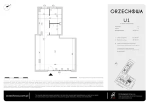 Lokal użytkowy 90,66 m², oferta nr U1, Orzechowa 2 - lokale użytkowe, Warszawa, Włochy, Okęcie, ul. Orzechowa 1