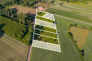 Działka 1 591,00 m², Nowe Paski, Sprzedaż