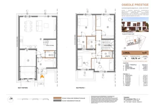 Dom 130,78 m², oferta nr C.1, Osiedle Prestige, Stare Babice, ul. Osiedlowa
