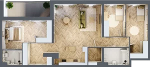 4 pokoje, mieszkanie 110,58 m², piętro 5, oferta nr M87, Nowa Częstochowa Mościckiego, Częstochowa, Częstochówka-Parkitka, ul. Mościckiego