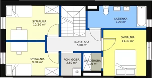 Dom 114,30 m², oferta nr 1B, Family Park Ksawerów, Ksawerów, ul. Łódzka 110