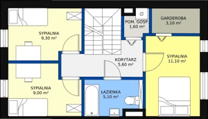 Dom 107,50 m², oferta nr 2B, Family Park Ksawerów, Ksawerów, ul. Łódzka 110