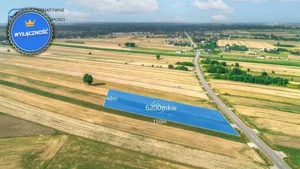 Działka 6 200,00 m², Głusk, Sprzedaż