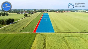 Działka 1 502,00 m², Głusk, Sprzedaż