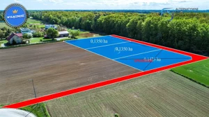 Działka 1 350,00 m², Jastków, Sprzedaż
