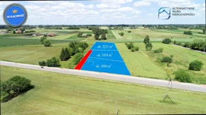 Działka 1 054,00 m², Milejów, Sprzedaż