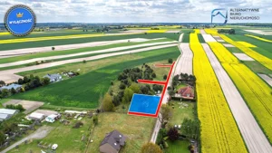 Działka 800,00 m², Niedrzwica Duża, Sprzedaż