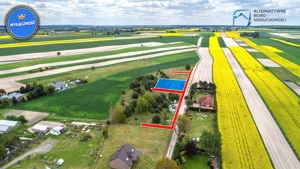 Działka 967,00 m², Niedrzwica Duża, Sprzedaż