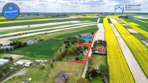 Działka 891,00 m², Niedrzwica Duża, Sprzedaż