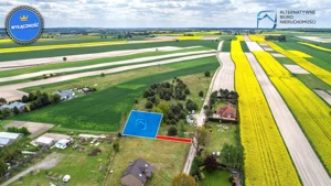 Działka 999,00 m², Niedrzwica Duża, Sprzedaż