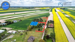 Działka 869,00 m², Niedrzwica Duża, Sprzedaż