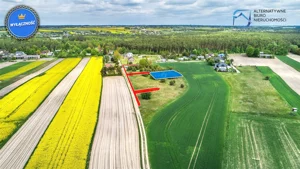 Działka 983,00 m², Niedrzwica Duża, Sprzedaż