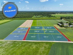 Działka 1 000,00 m², Spiczyn, Sprzedaż