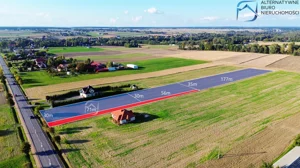 Działka 1 618,00 m², Strzyżewice, Sprzedaż