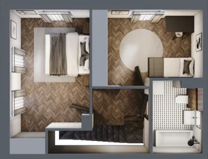 Dom 70,00 m², oferta nr 6.1., Tesoro Golf Park 4PLEX, Pętkowice, ul. Parkowa