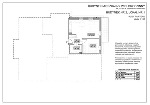 2 pokoje, apartament 38,00 m², parter, oferta nr  2.1, Golf Park Apartamenty, Pętkowice