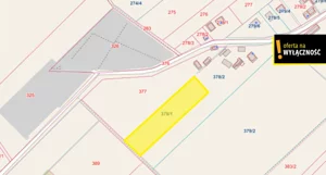 Działka 4 994,00 m², Miedzierza, Sprzedaż