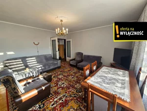 Mieszkanie trzypokojowe 59,51 m², Staszów, Adama Mickiewicza, Sprzedaż