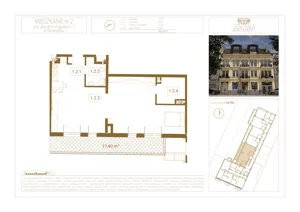 2 pokoje, apartament 78,13 m², piętro 1, oferta nr 2, Centrala Świnoujście, Świnoujście, Śródmieście, ul. Armii Krajowej 3