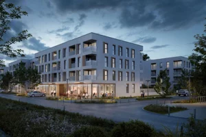 Atria Nowe Żerniki, nowe mieszkania, Sagaris Constructions, ul. Ernesta Maya, Żerniki (Fabryczna), Wrocław