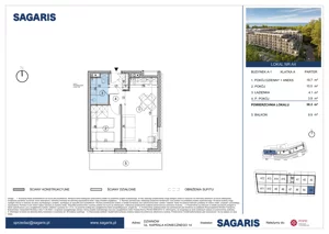 2 pokoje, apartament 38,11 m², parter, oferta nr A4, ESSENSE Baltic Resort, Dziwnów, ul. Kaprala Koniecznego 14