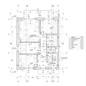 4 pokoje, mieszkanie 75,50 m², piętro 1, oferta nr 8B, Apartamenty Południowa, Dys, ul. Południowa