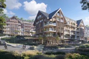 Infinity Mountain Resort, nowe apartamenty inwestycyjne, S-D Izerskie, ul. Leśna, Świeradów-Zdrój