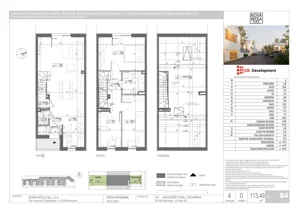 Dom 113,49 m², oferta nr B4, Nova Wola Park, Nowa Wola, ul. Przepiórki