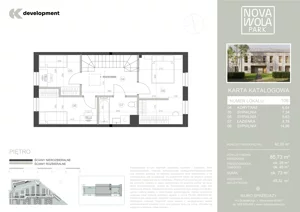 Dom 85,73 m², oferta nr 10B, Nova Wola Park II, Nowa Wola, ul. Przepiórki