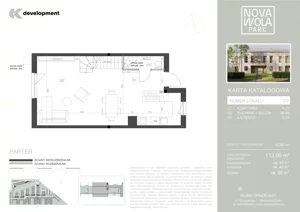 Dom 113,00 m², oferta nr 2D, Nova Wola Park II, Nowa Wola, ul. Przepiórki